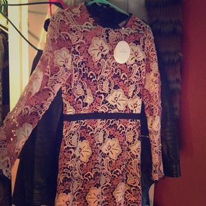 Talulah floral Italian lace dress